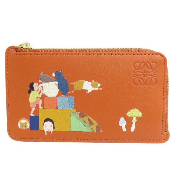 LOEWE Brown Leather Wallet - Picture 1 of 11